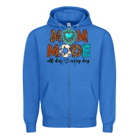 True Royal mom mode all day every day Zipper Hoodie - texasbilliewilder