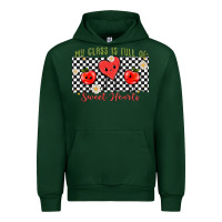 Forest Green my class full of sweet hearts Urban Hoodie - MaliasSmallBusiness