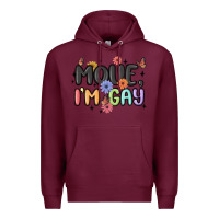 Burgundy movie i'm gay Premium Hoodie - MaliasSmallBusiness
