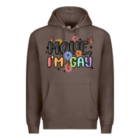 Coffee movie i'm gay Premium Hoodie - MaliasSmallBusiness