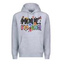 Heather Grey movie i'm gay Premium Hoodie - MaliasSmallBusiness