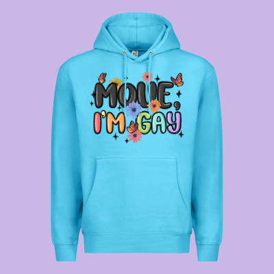 Movie I'm Gay Premium Hoodie Designed By Maliassmallbusiness