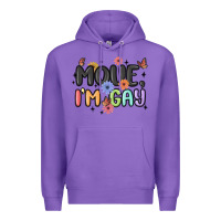 Purple movie i'm gay Premium Hoodie - MaliasSmallBusiness