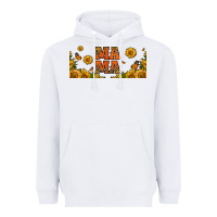 White sunflowers and butterflies mama 16oz libbey cup Heavyweight Hoodie - HRA Design Shop