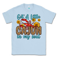 Dusty Blue got a little cajun in my soul Classic Tee - Zillion Design Studio