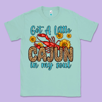 Got A Little Cajun In My Soul Classic Tee Designed By Zillion Design Studio