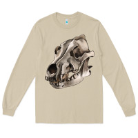 Mushroom Wolf skull Long Sleeve Tee - RanaPortraitStore