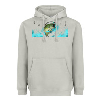 Moon Dust jumping bass fishing 16oz libbey cup Heavyweight Hoodie - HRA Design Shop
