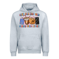 Heather Grey can't talk right now doing mom stuff Urban Hoodie - MaliasSmallBusiness