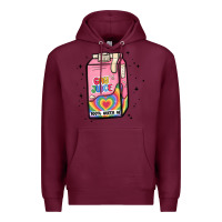Burgundy gay juice Premium Hoodie - MaliasSmallBusiness