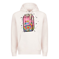 Pale Pink gay juice Premium Hoodie - MaliasSmallBusiness