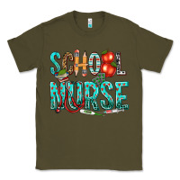 Army Green school nurse Classic Tee - texasbilliewilder