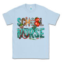 Dusty Blue school nurse Classic Tee - texasbilliewilder