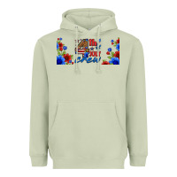 Matcha floral 4th of july crew 16oz libbey cup Heavyweight Hoodie - HRA Design Shop