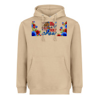 Mushroom floral 4th of july crew 16oz libbey cup Heavyweight Hoodie - HRA Design Shop