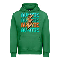 Emerald auntıe with lightning bolt Urban Hoodie - MaliasSmallBusiness