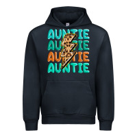 Navy auntıe with lightning bolt Urban Hoodie - MaliasSmallBusiness