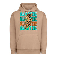 Pigment Burro auntıe with lightning bolt Urban Hoodie - MaliasSmallBusiness