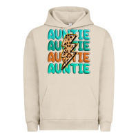 Pigment French Oak auntıe with lightning bolt Urban Hoodie - MaliasSmallBusiness