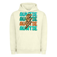 Pigment Pistachio auntıe with lightning bolt Urban Hoodie - MaliasSmallBusiness