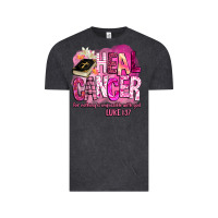 Vintage Black heal cancer for nothing is impossible with god Vintage Tee - BarkalooDesign