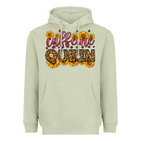 Matcha caffeine queen Heavyweight Hoodie - HRA Design Shop
