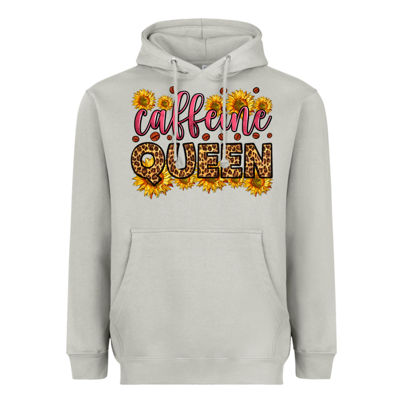 Caffeine Queen Heavyweight Hoodie by HRA Design Shop | Teevron