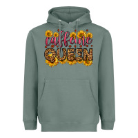 Sage caffeine queen Heavyweight Hoodie - HRA Design Shop