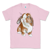Bubblegum Pink cute bunny Classic Tee - RanaPortraitStore