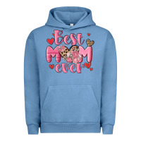 Pigment Pebble Blue best mom ever Urban Hoodie - MaliasSmallBusiness