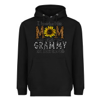 Black i have two titles mom and grmmh and i rock them both Heavyweight Hoodie - CowhideDigitalArt