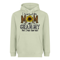 Matcha i have two titles mom and grmmh and i rock them both Heavyweight Hoodie - CowhideDigitalArt