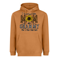 Meerkat i have two titles mom and grmmh and i rock them both Heavyweight Hoodie - CowhideDigitalArt