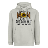 Moon Dust i have two titles mom and grmmh and i rock them both Heavyweight Hoodie - CowhideDigitalArt