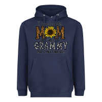 Navy i have two titles mom and grmmh and i rock them both Heavyweight Hoodie - CowhideDigitalArt