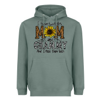 Sage i have two titles mom and grmmh and i rock them both Heavyweight Hoodie - CowhideDigitalArt
