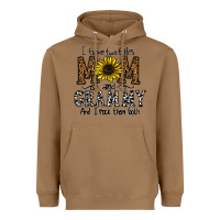 Toasted Coconut i have two titles mom and grmmh and i rock them both Heavyweight Hoodie - CowhideDigitalArt