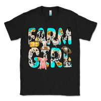 Black farm girl Classic Tee - Zillion Design Studio