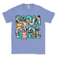 Colony Blue farm girl Classic Tee - Zillion Design Studio