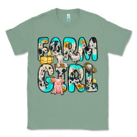 Sage farm girl Classic Tee - Zillion Design Studio