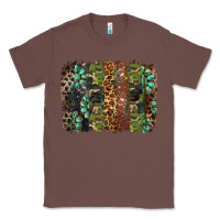 Chestnut western camouflage brushstroke Classic Tee - BarkalooDesign