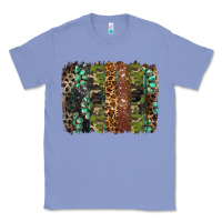 Colony Blue western camouflage brushstroke Classic Tee - BarkalooDesign
