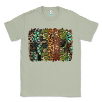 Matcha western camouflage brushstroke Classic Tee - BarkalooDesign