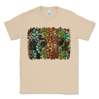 Mushroom western camouflage brushstroke Classic Tee - BarkalooDesign