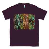 Plum western camouflage brushstroke Classic Tee - BarkalooDesign