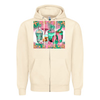 Sandshell nurse coffee cups Zipper Hoodie - Zillion Design Studio