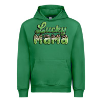 Emerald lucky mama Urban Hoodie - MaliasSmallBusiness