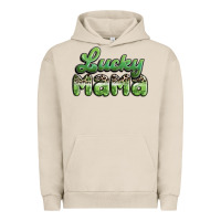 Pigment French Oak lucky mama Urban Hoodie - MaliasSmallBusiness
