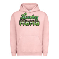 Pigment Salmon lucky mama Urban Hoodie - MaliasSmallBusiness
