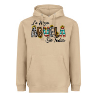 Mushroom la mejor abuela de todas Heavyweight Hoodie - CowhideDigitalArt